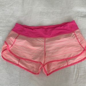 Lululemon pink shorts